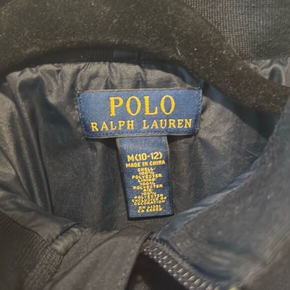 Boys Polo Ralph Lauren lined windbreaker/ rain jacket size medium 10/12 - Picture 2 of 10